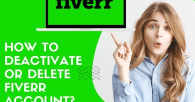 How To Deactivate Or Delete Fiverr Account